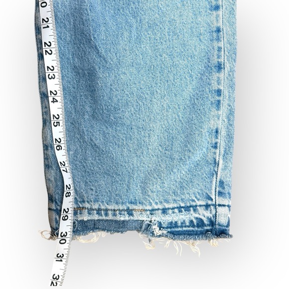 Levi's Premium Baggy Dad Jeans Women's 24x30 Distressed Relaxed Fit Big E Tag - Picture 15 of 15